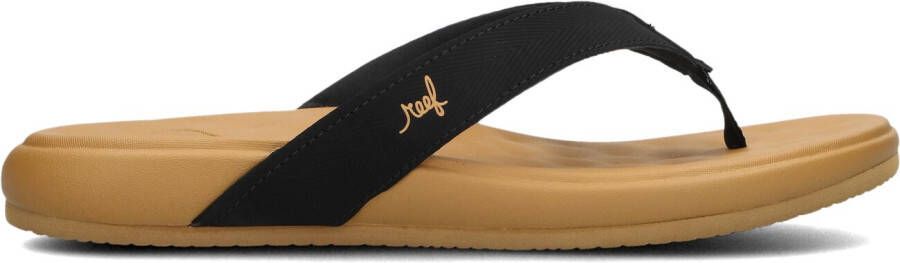 REEF Zwarte Slippers Cushion Harmony