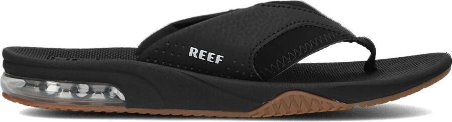 REEF Zwarte Slippers Fanning Boy - Foto 2