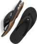 REEF Zwarte Slippers Fanning Boy - Thumbnail 5