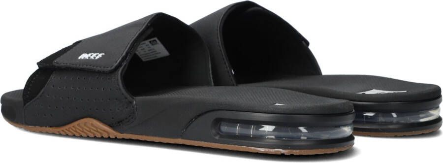 Reef Fanning Slideblack Silver Heren Slippers Zwart Zilver - Foto 5