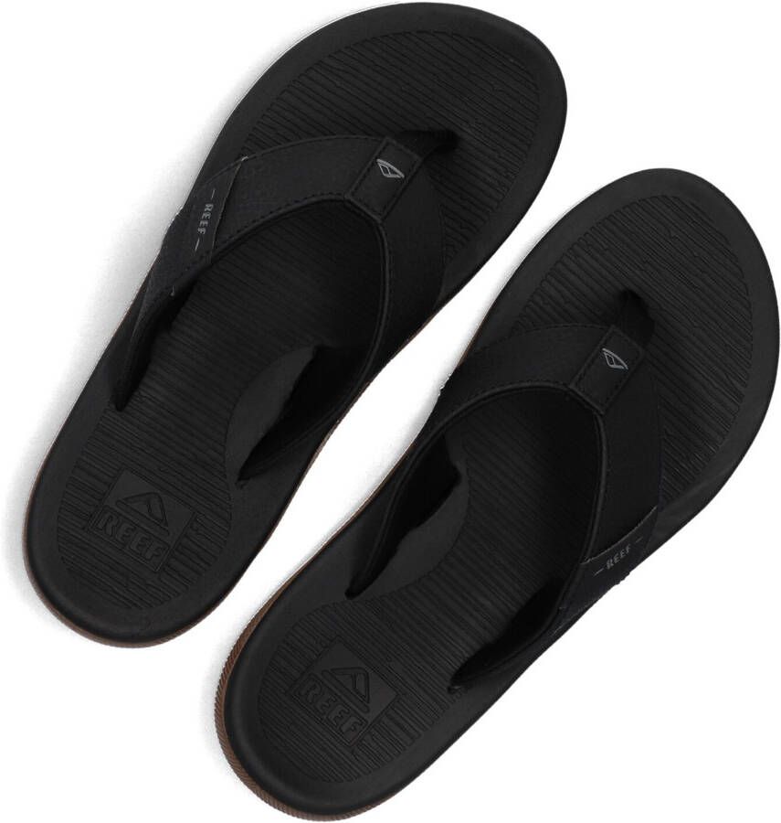 REEF Zwarte Slippers Santa Ana Boys