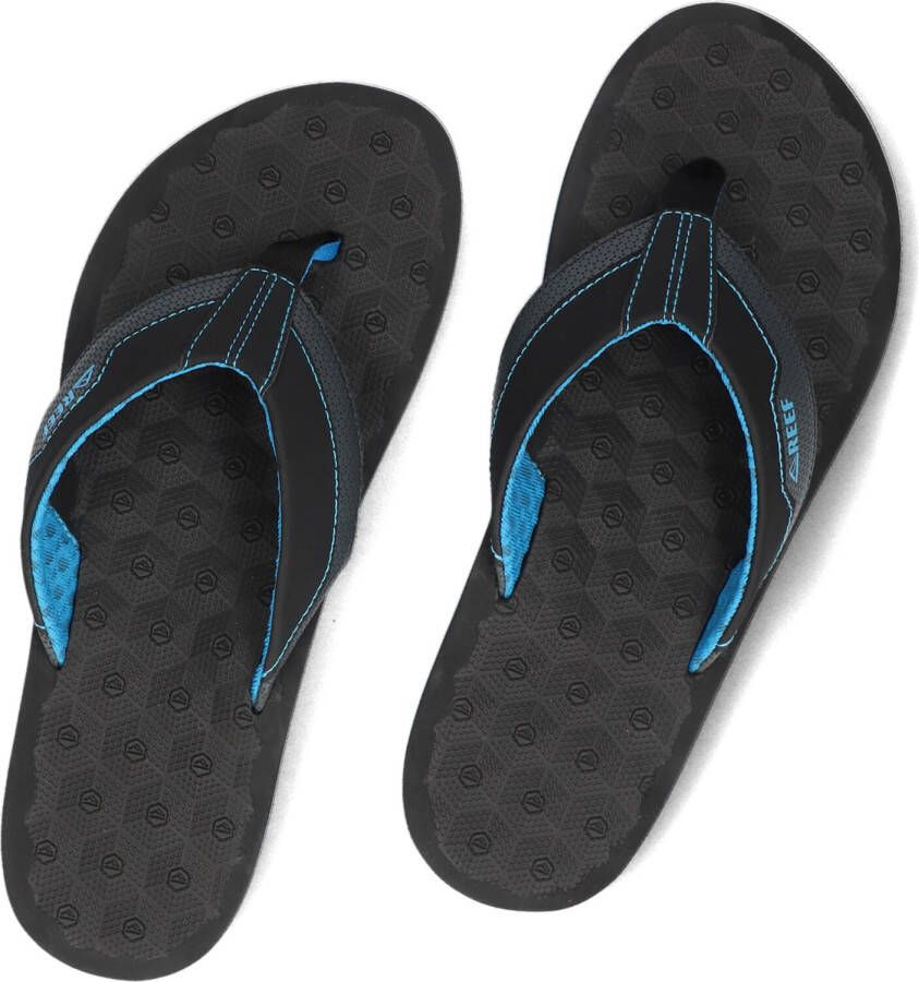 REEF Zwarte Slippers The Ripper