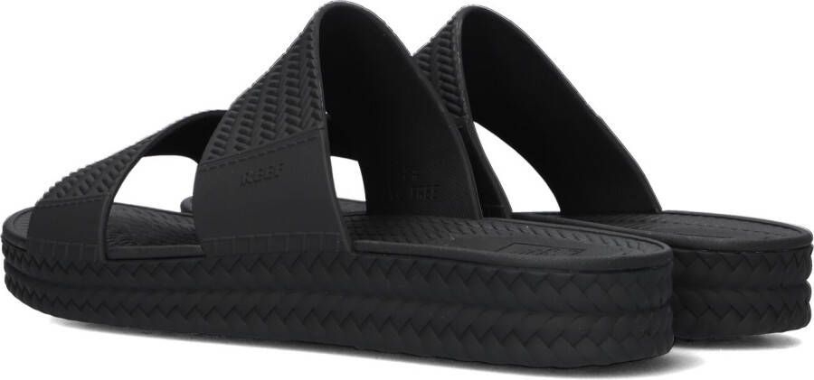 REEF Zwarte Slippers Water Vista Slide