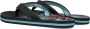 Reef Kids Ahideep Sea Stripes Slippers Blauw - Thumbnail 12