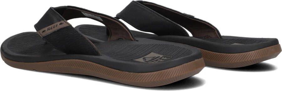 REEF Zwarte Teenslippers Santa Ana