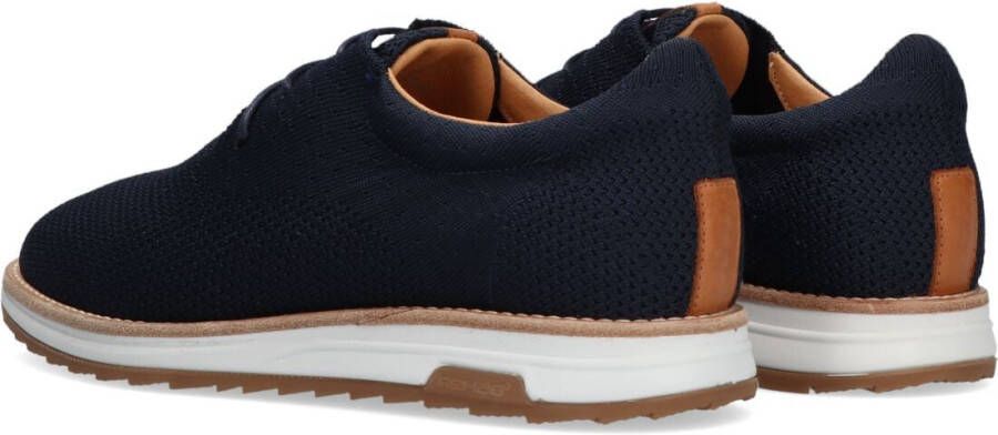 Rehab Blauwe Lage Sneakers Nolan Knit