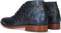 Rehab Barry Scales Nette schoenen Veterschoenen Heren Blauw - Thumbnail 4