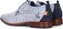 Rehab Greg Tile Delft Nette schoenen Veterschoenen Heren Blauw - Thumbnail 4