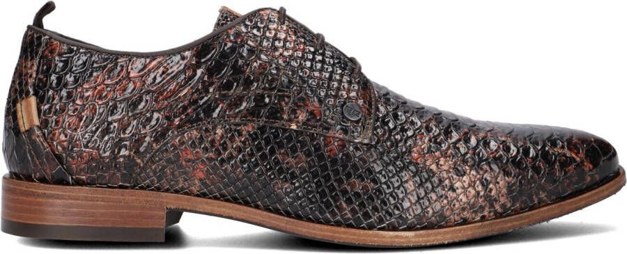 Rehab Bruine Nette Schoenen Greg Snake Carpet