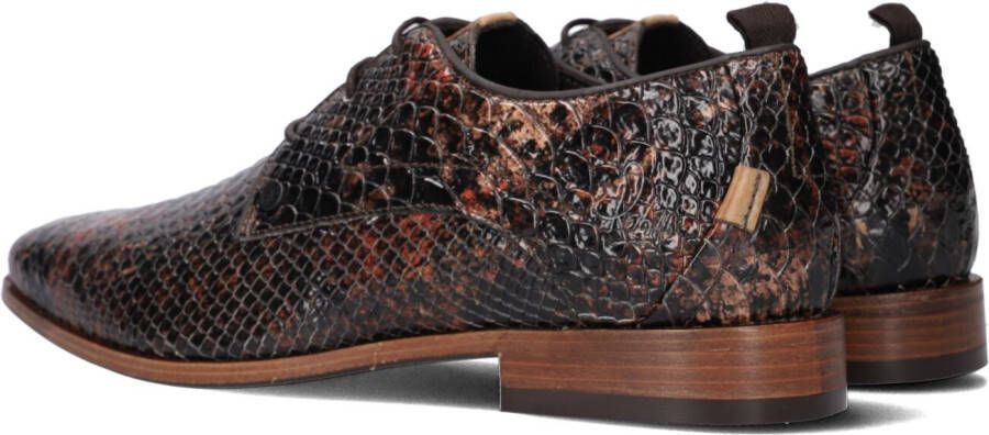 Rehab Bruine Nette Schoenen Greg Snake Carpet