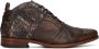 Rehab Stijlvolle Heren Leren Schoenen Kurt II Multicolor Heren - Thumbnail 2