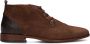 Rehab Grand Suede heren hoge nette schoen Cognac - Thumbnail 2