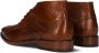 Rehab Barry Croco Nette schoenen Veterschoenen Heren Cognac - Thumbnail 5