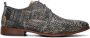 Rehab Heren Stijlvolle Snakeprint Leren Schoenen Multicolor Heren - Thumbnail 2