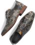 Rehab Heren Stijlvolle Snakeprint Leren Schoenen Multicolor Heren - Thumbnail 5