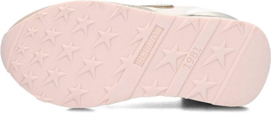 Replay Beige Lage Sneakers Elektra Jr-1