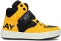 Replay Cobra Hoge sneakers Jongens Kids Geel - Thumbnail 3