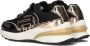 Replay Athena JR 10 chunky sneakers zwart goud Meisjes Synthetisch Meerkleurig 37 - Thumbnail 4