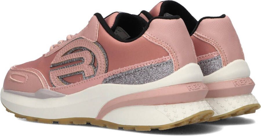 Replay Roze Lage Sneakers Athena Jr