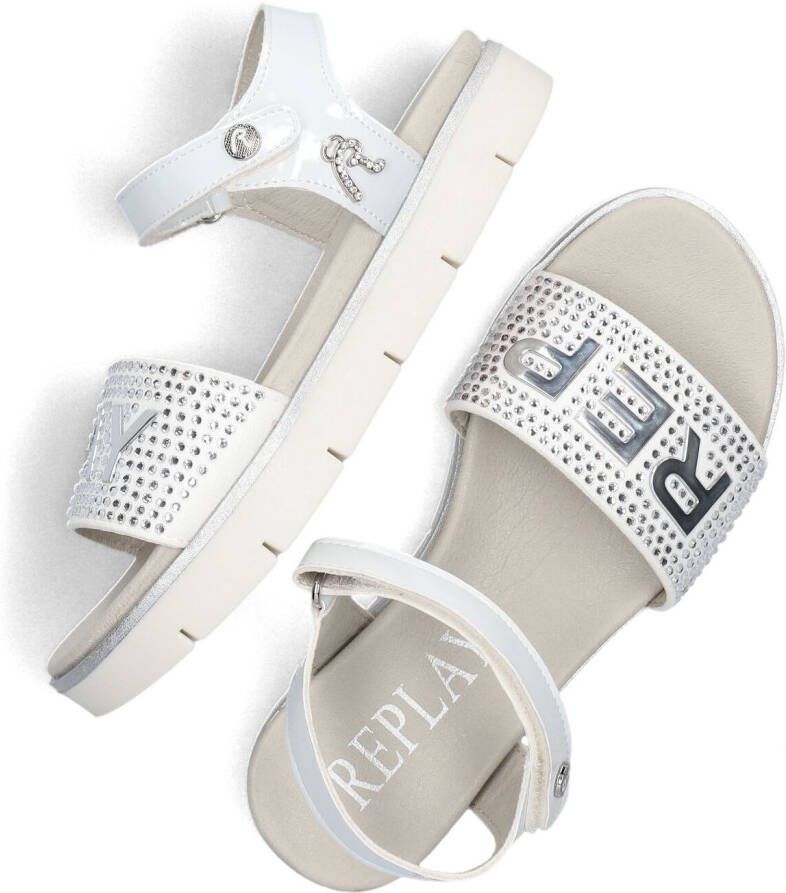 REPLAY Witte Sandalen Sandal-2