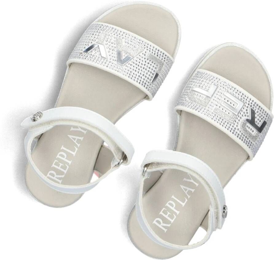REPLAY Witte Sandalen Sandal 5