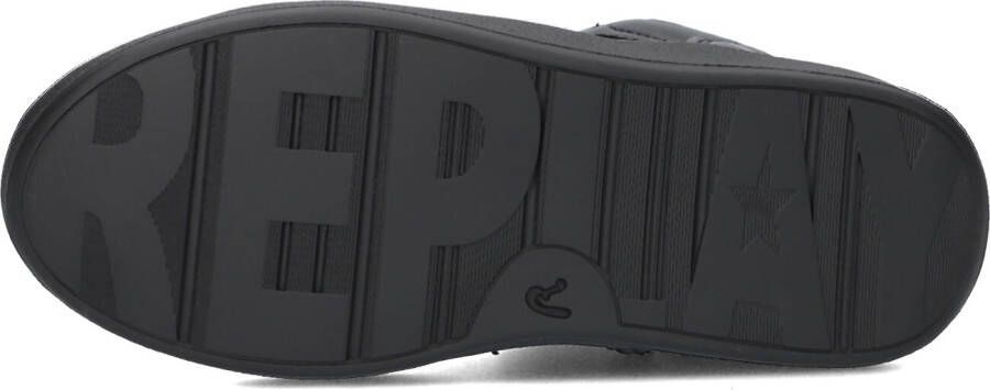 Replay Zwarte Hoge Sneaker Cobra