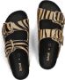 SCHOLL Slippers Dames Noelle Print Led Maat: 37 Materiaal: Ponyhair Kleur: Beige - Thumbnail 8