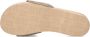 Bruin Tinten Pescura Heel Slippers Dames Beige - Thumbnail 5