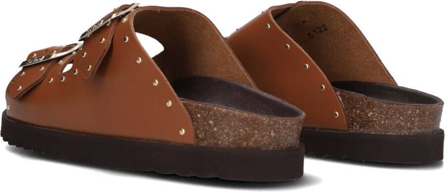 Scholl Cognac Slippers Beatriz