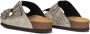 Scholl Noelle Raffia Sandalen goud Leer Dames - Thumbnail 5