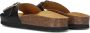 Scholl Eveline Slippers Dames Zwart - Thumbnail 4