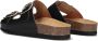 Scholl Isabelle Slippers Dames Zwart - Thumbnail 3