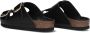 SCHOLL Slippers Dames Noelle Maat: 36 Materiaal: Leer Kleur: Zwart - Thumbnail 3