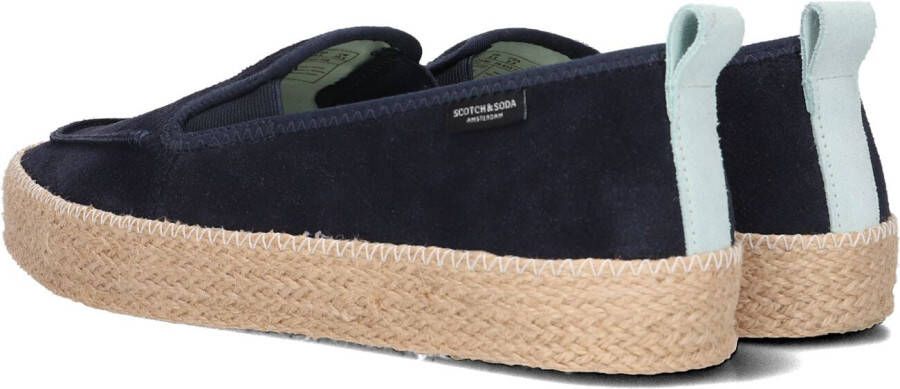 Scotch & Soda Blauwe Loafers Izomi Slip On 1