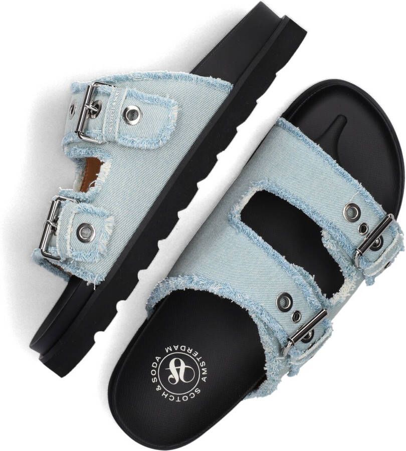 SCOTCH & SODA Blauwe Slippers Zale 2