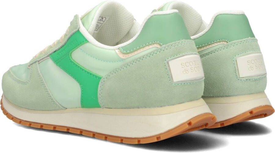 Scotch & Soda Groene Lage Sneakers Inez