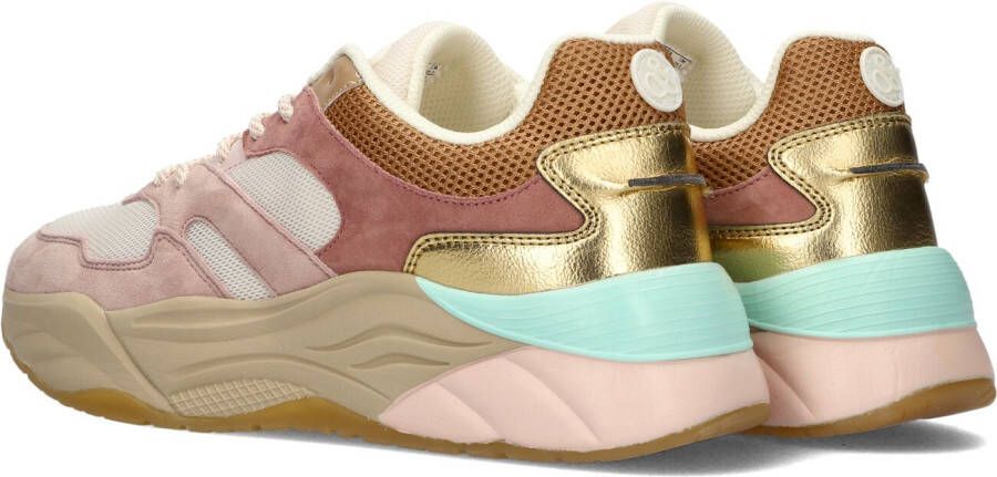 Scotch & Soda Roze Lage Sneakers Celest