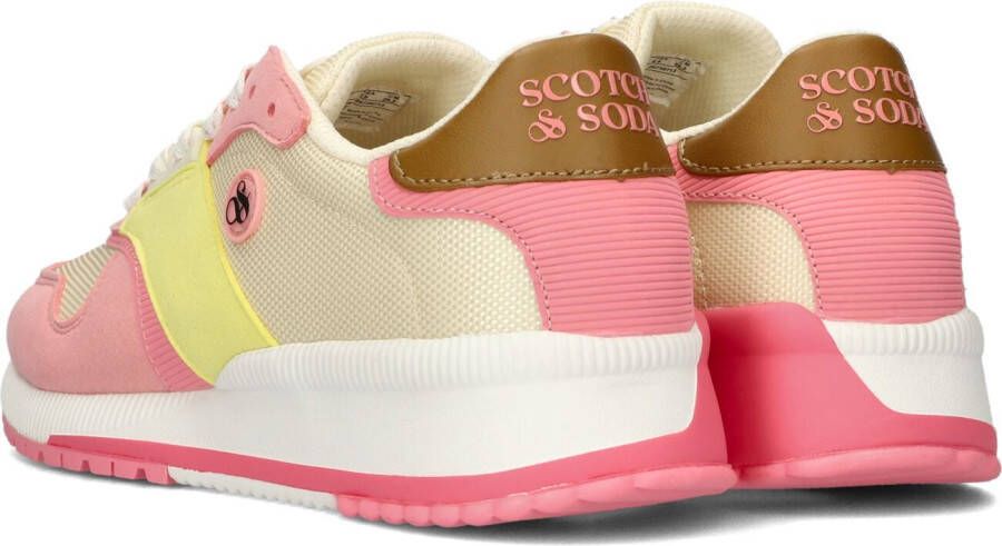 Scotch & Soda Roze Lage Sneakers Vivi