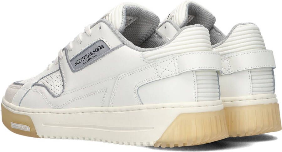 Scotch & Soda Witte Lage Sneakers New Cup