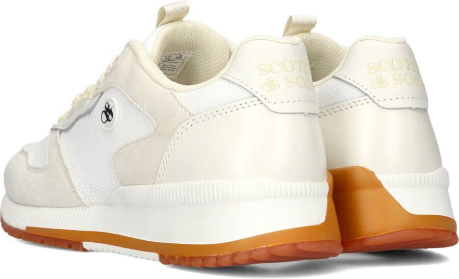 Scotch & Soda Witte Lage Sneakers Vivi