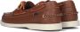 Sebago Nautische Leren Bootschoenen Brown Heren - Thumbnail 4