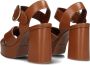 SEE BY CHLOÉ See By Chloé Sandalen Dames Lyna Sandaal Maat: 39 Materiaal: Leer Kleur: Bruin - Thumbnail 4
