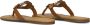 SEE BY CHLOÉ See By Chloé Teenslippers Dames Hana Maat: 36 Materiaal: Leer Kleur: Bruin - Thumbnail 5