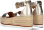 SEE BY CHLOÉ See By Chloé Espadrilles Dames Glyn Maat: 41 Materiaal: Leer Kleur: Goud - Thumbnail 5