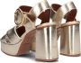 See By Chloé SEE BY CHLOE Lyna Sandaal Sandalen Dames Goud - Thumbnail 4