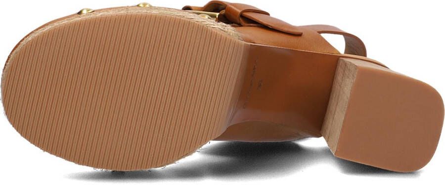 See By Chloé Cognac Sandalen Fibbia Clog