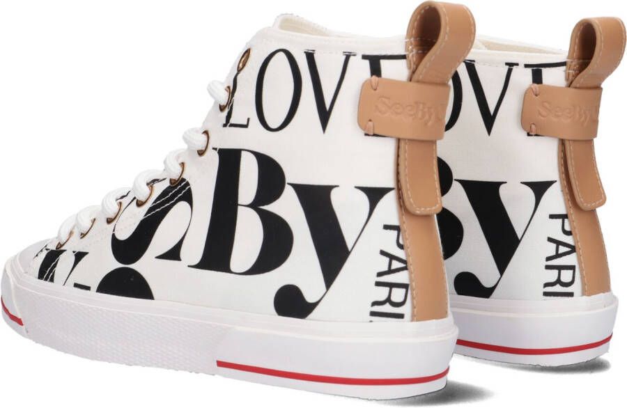 See By Chloé Witte Hoge Sneaker Aryana