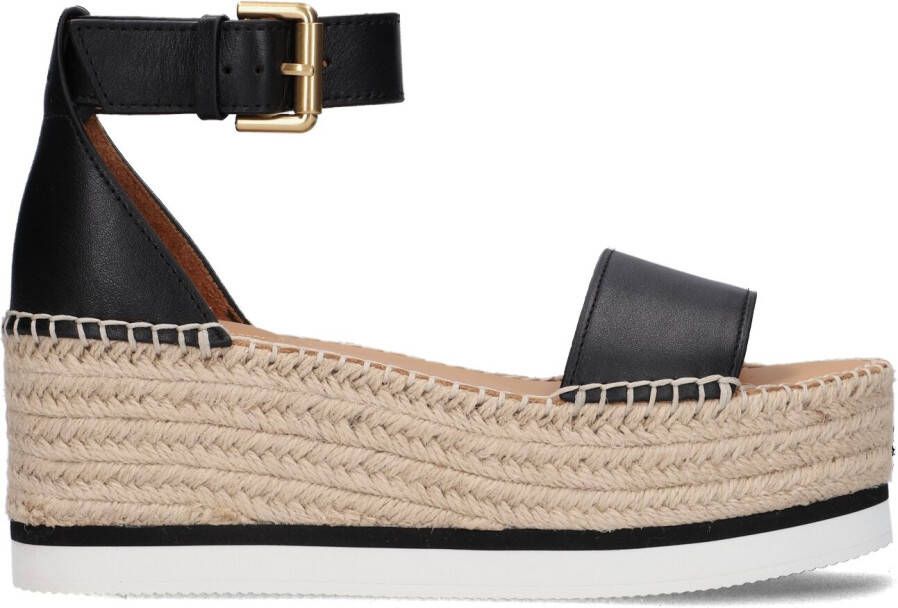 See By Chloé Zwarte Espadrilles Glyn