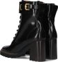 SEE BY CHLOÉ See By Chloé Enkelboots Dames Mallory 18015 Maat: 37 Materiaal: Leer Kleur: Zwart - Thumbnail 3