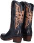 City Western 12763 Cowboylaarzen Western Laarzen Dames Blauw - Thumbnail 3